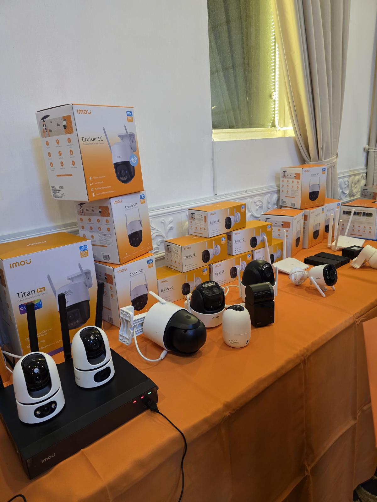 Thi công đi dây camera an ninh gọn gàng tại công trình TPHCM