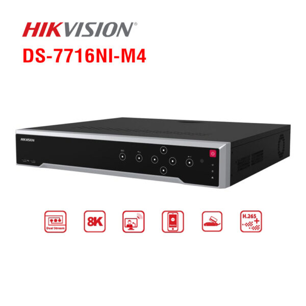 Đầu ghi IP 16 kênh HIKVISION DS-7716NI-M4