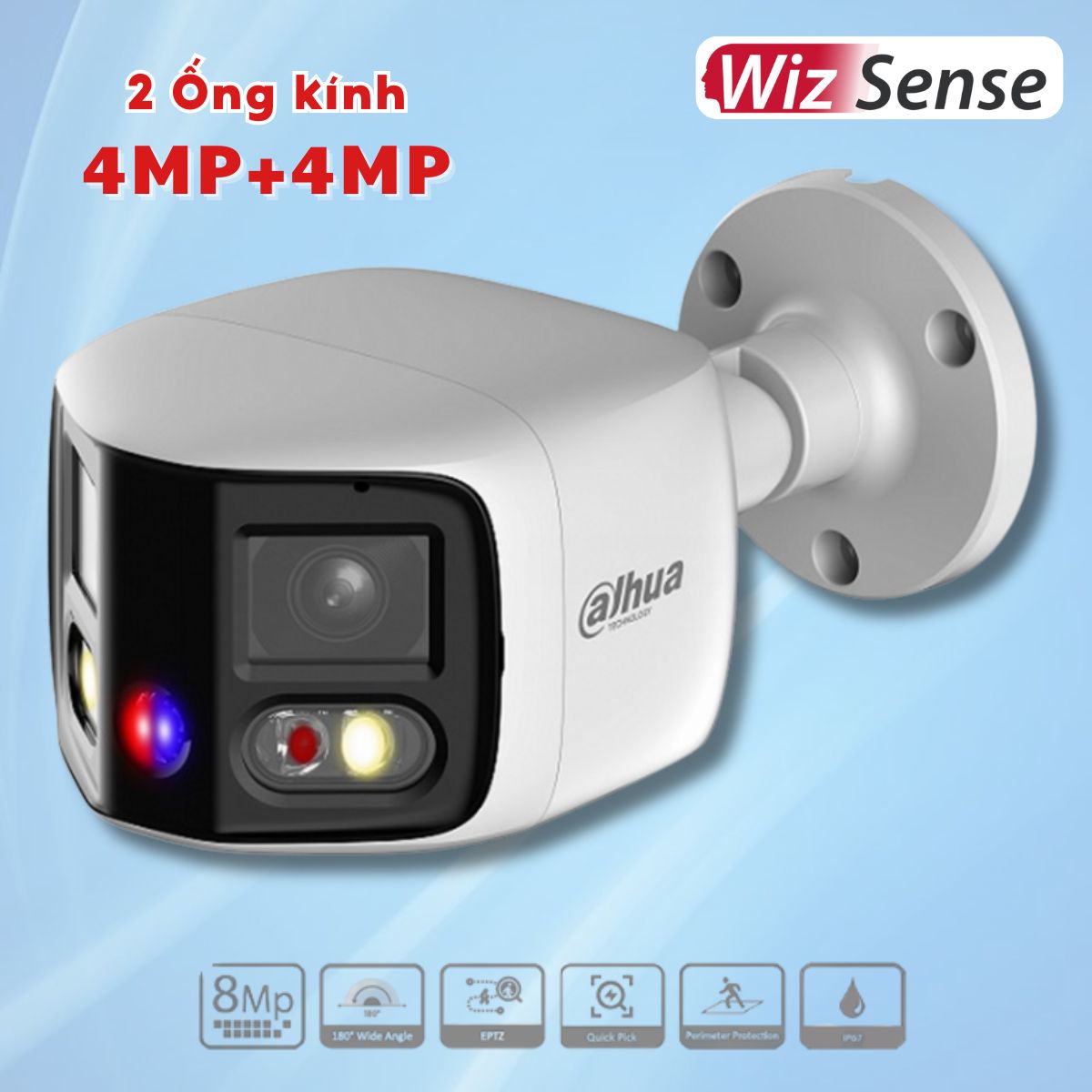 Camera IP 8MP DAHUA DH-IPC-PFW3849S-A180-AS-PV