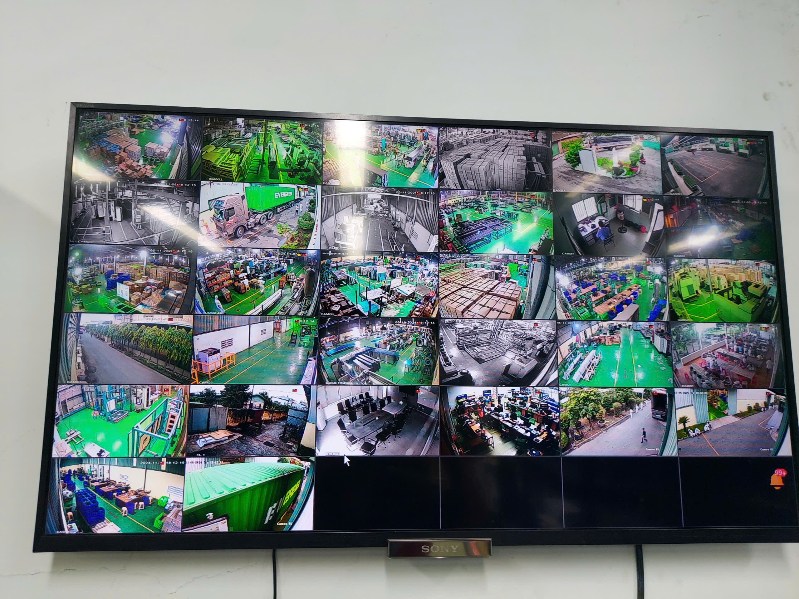Hệ thống camera đã hoàn tất