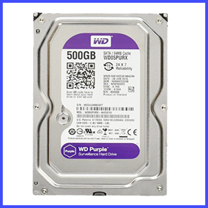HDD (ổ cứng lưu trữ dữ liệu) 500GB lưu dữ liệu liên tục 24/24