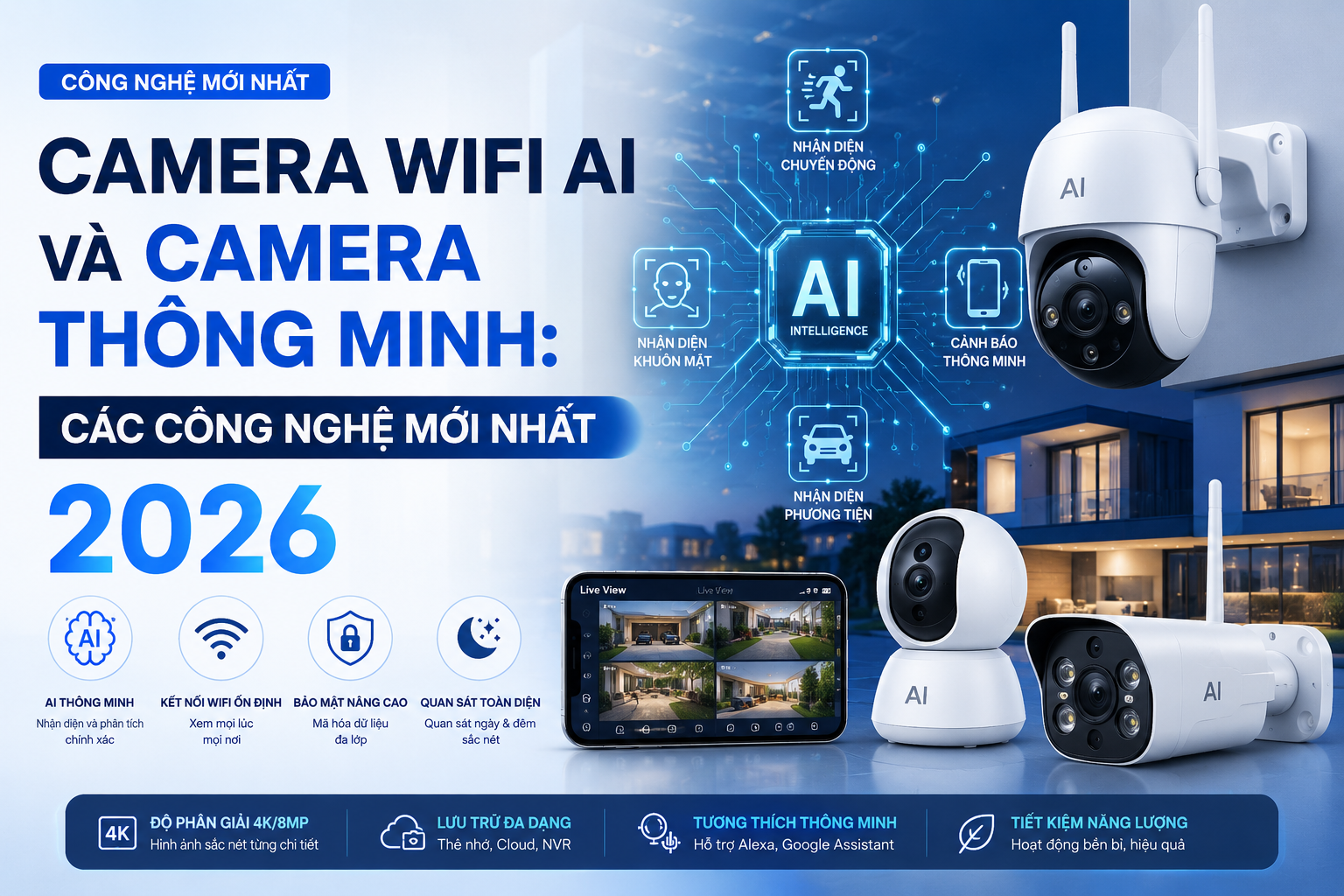Camera Wifi AI Và Camera Thông Minh: Các Công Nghệ Mới Nhất 2026