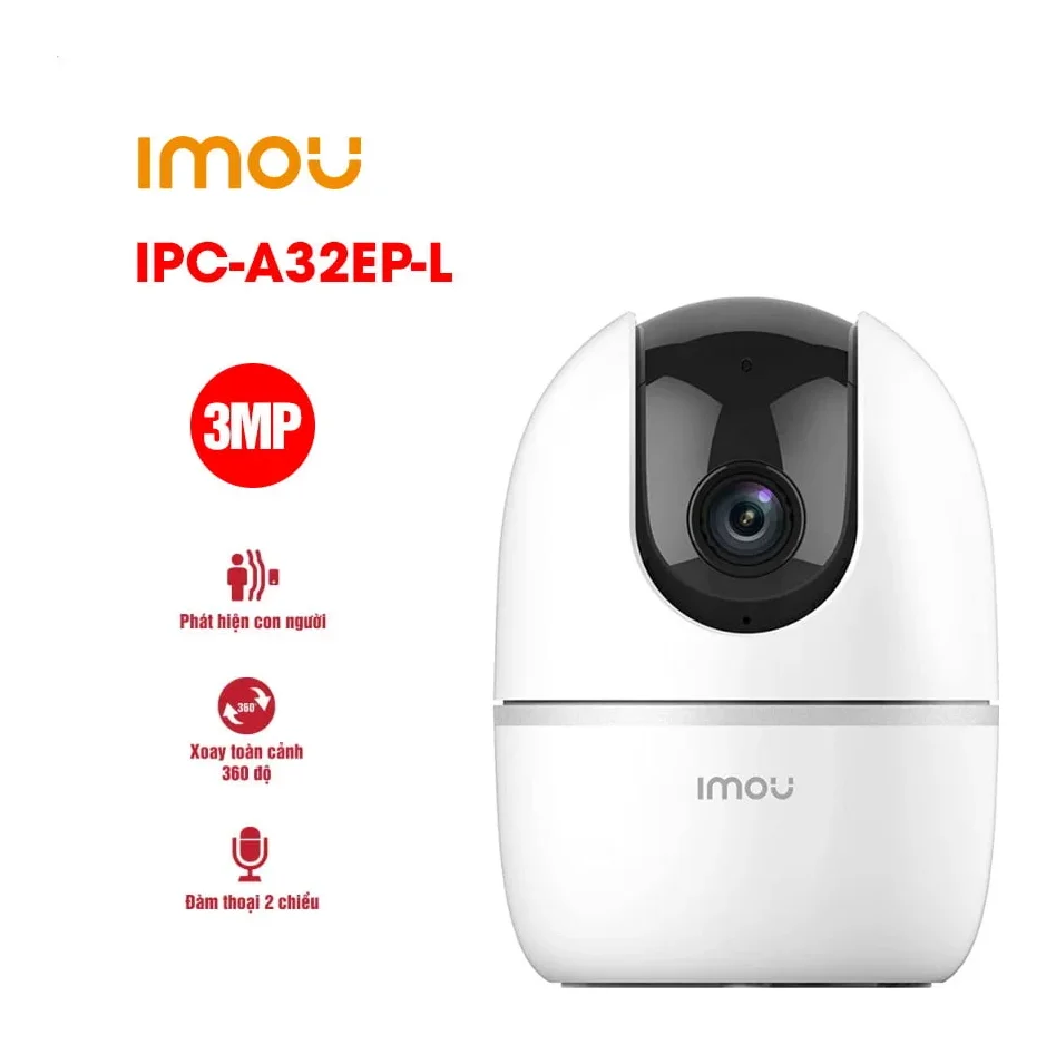 Camera wifi trong nhà quay quét 3MP IMOU IPC-A32EP