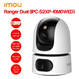 Camera Wifi iMOU 2 mắt Ranger Dual 10MP IPC-S2XP-10M0WED