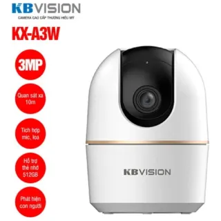 Camera wifi quay quét 3MP KBVISION KX-A3W