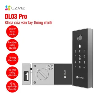 Khóa cửa vân tay thông minh EZVIZ DL03 Pro
