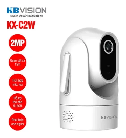 Camera wifi quay quét 2MP KBVISION KX-C2W