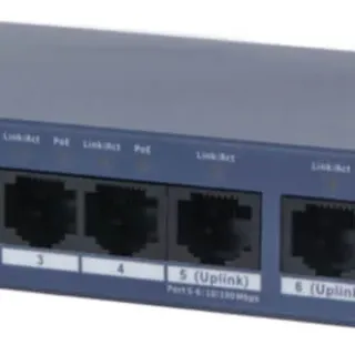 Switch PoE 4 port KBVISION KX-SW406-36