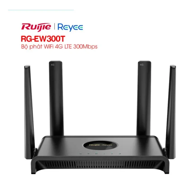 Bộ phát WiFi 4G LTE 300Mbps Reyee RG-EW300T