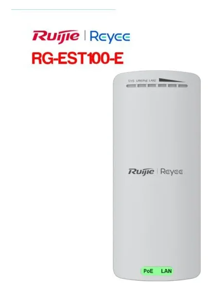 Bộ bắn điểm Wifi ngoài trời Ruijie Reyee RG-EST100-E (1 cặp)