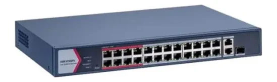 Switch mạng thông minh 24 cổng PoE HIKVISION DS-3E1326P-EI/M