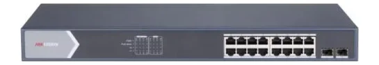Switch mạng thông minh 16 cổng PoE Gigabit HIKVISION DS-3E1518P-SI