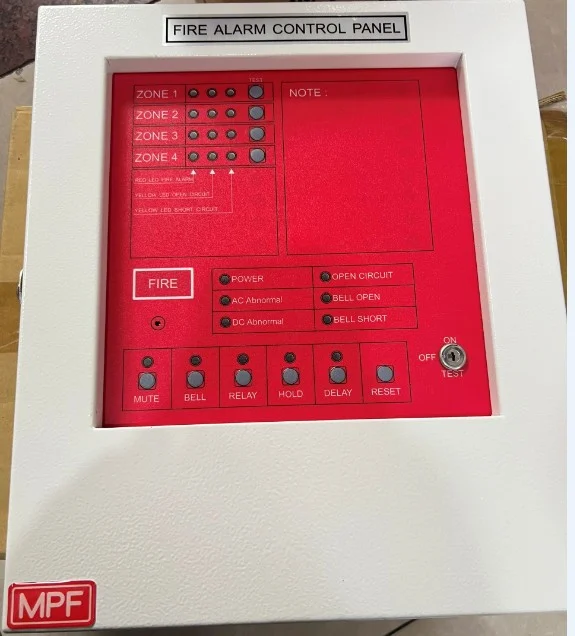 TRUNG TÂM BÁO CHÁY 4 KÊNH BAO GỒM ẮC QUY NHÀN HIỆU: MFP-P4-4L/ TAIWAN