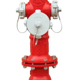 Trụ nước chữa cháy ngoài nhà Tomoken TMK-125-275-001 3 cửa (gồm đế) DN125 x 2DN75