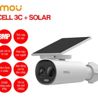 Camera Wifi dùng pin IMOU CELL 3C 3MP kèm tấm Solar (IPC-K9DCP-3T0WE-V2)