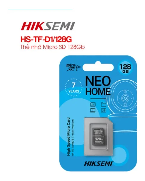 Thẻ nhớ Micro SD 128Gb HIKSEMI HS-TF-D1/128G