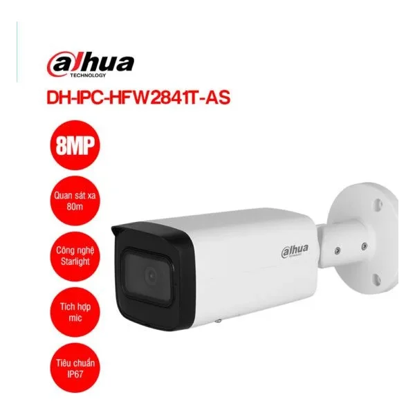 Camera IP 8MP DAHUA DH-IPC-HFW2841T-AS