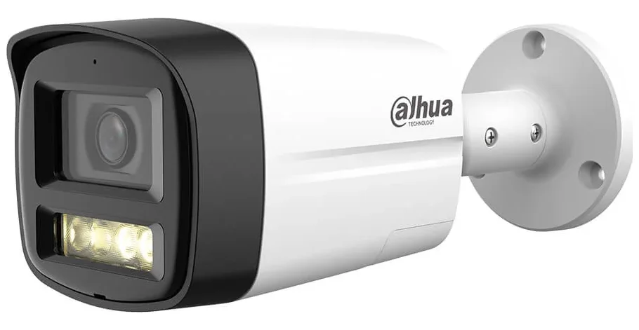 Camera Thân HDCVI Đàm thoại 2 chiều 5MP Dahua DH-HAC-HFW1500TLMP-IL-T