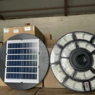 ĐÈN SÂN VƯỜN NLMT - UFO1000W - Lắp Camera HCM