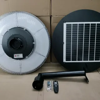 ĐÈN NĂNG LƯỢNG MẶT TRỜI SÂN VƯỜN - UFO 1000W - Lắp Camera HCM