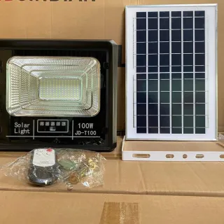 Đèn pha năng lượng mặt trời 100W JinDian JD-T100