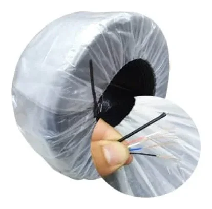 Cáp Đen 4 Lõi 7 Tim Có Cường Lực Cuộn 500M