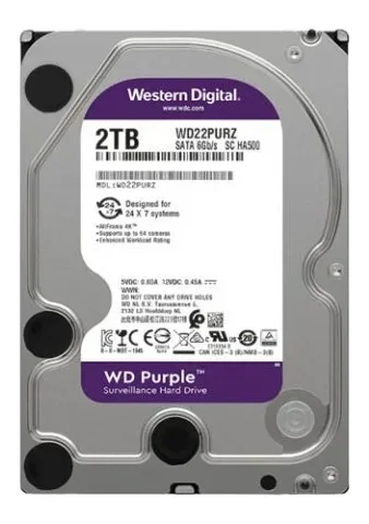Ổ cứng giám sát WD Purple 2TB WD23PURZ