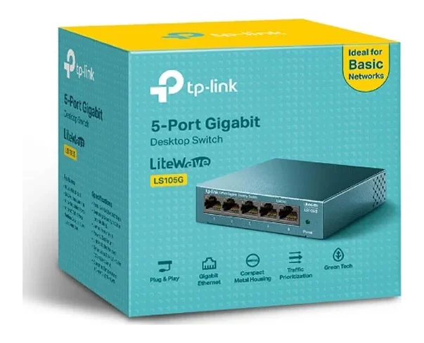 Switch 5 Cổng 10/100/1000Mbps TP-LINK LS105G