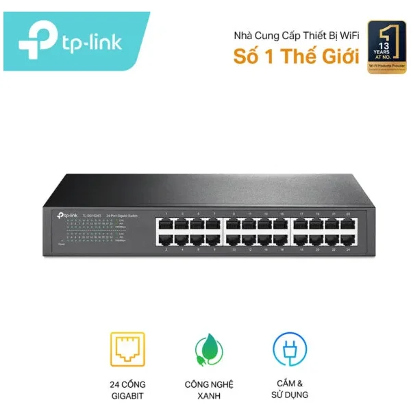 Switch 24 cổng Gigabit TP-LINK TL-SG1024D