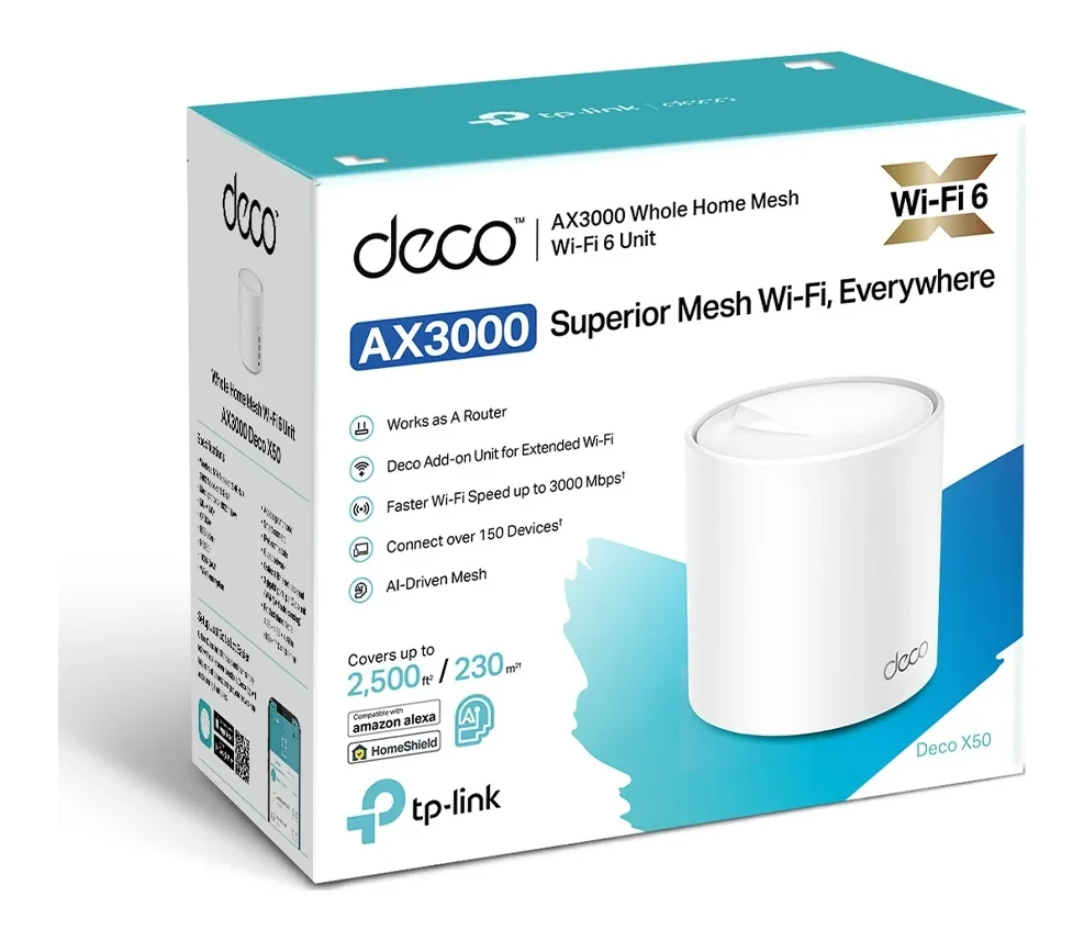 Bộ phát wifi 6 TP-Link Deco X50 3-Pack