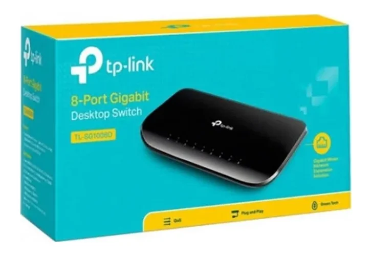Switch 8 port Gigabit TP LINK TL-SG1008D
