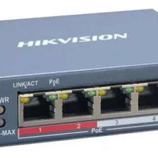 Switch mạng thông minh 4 cổng PoE HIKVISION DS-3E1105P-EI/M