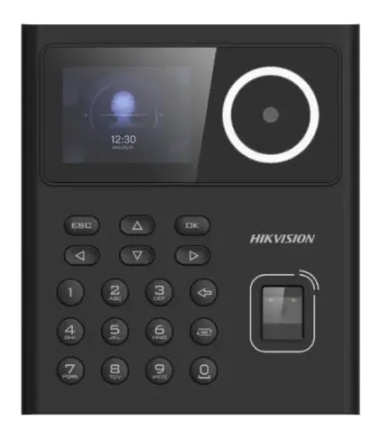 Máy chấm công nhận diện khuôn mặt, vân tay HIKVISION DS-K1T320MFWX