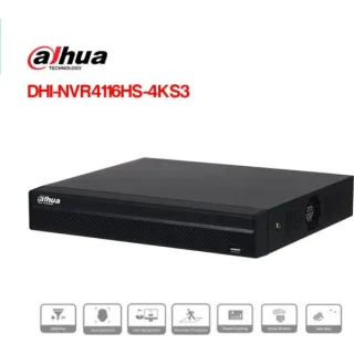 Đầu ghi hình IP 16 kênh DAHUA DHI-NVR4116HS-4KS3