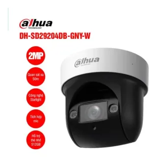 Camera Speed Dome Wifi 2MP DAHUA DH-SD29204DB-GNY-W