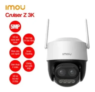 Trọn Gói 1 Camera Wifi iMOU Cruiser Z 3K 5MP IPC-S7DP-5M0WEZ Zoom 12X Ngoài Trời + Thẻ Nhớ 64GB
