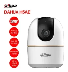 Trọn Gói 1 Camera Wifi Dahua Hero A1 5MP DH-H5AE Quay Quét + Thẻ Nhớ 64GB