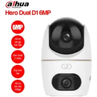 Trọn Gói 1 Camera Wifi Dahua Hero Dual D1 6MP DH-H3D-3F + Thẻ Nhớ 64GB