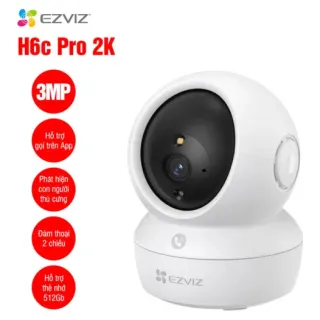 Camera WiFi quay quét EZVIZ H6c Pro 2K 3MP (Trong nhà)