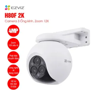 Camera WiFi 3 ống kính EZVIZ H80F (4MP+4MP+4MP)