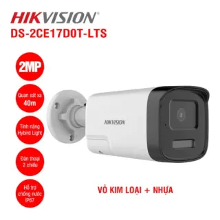 Camera HDTVI 2MP HIKVISION DS-2CE17D0T-LTS