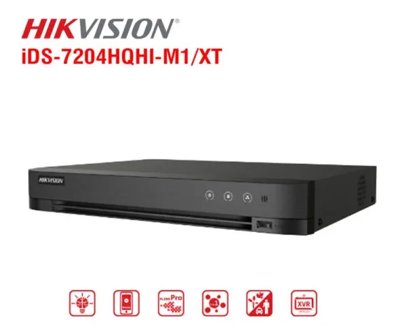 Đầu ghi 4 kênh Turbo ACUSENSE Hikvision iDS-7204HQHI-M1/XT