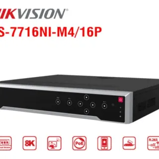 Đầu ghi IP 16 kênh HIKVISION DS-7716NI-M4/16P