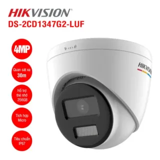 Camera IP 4MP HIKVISION DS-2CD1347G2-LUF