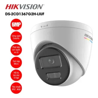 Camera IP 6MP bán cầu HIKVISION DS-2CD1367G2H-LIUF