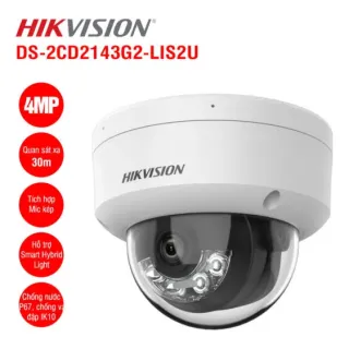 Camera IP Dome 4MP Hikvision DS-2CD2143G2-LIS2U