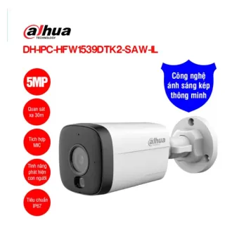 Camera Wifi 5MP Dahua DH-IPC-HFW1539DTK2-SAW-IL