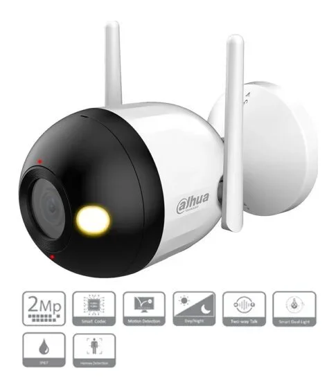 Camera IP Wifi Bullet C1 2MP Smart Dual Light DAHUA DH-F2C-PV