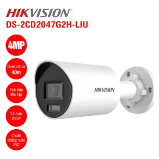 Camera IP 4MP Hikvision DS-2CD2047G2H-LIU