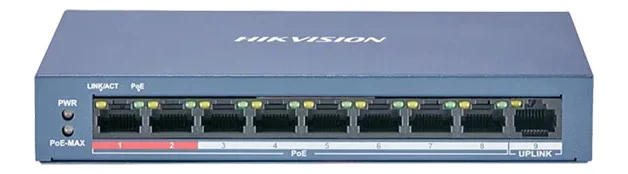 Switch PoE 8 cổng 100M Hikvision DS-3E0109P-E/M